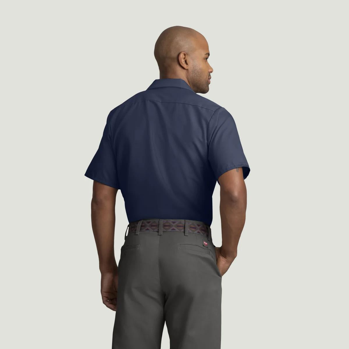 Red Kap Short Sleeve Industrial Work Shirt