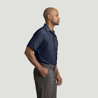 Red Kap Short Sleeve Industrial Work Shirt