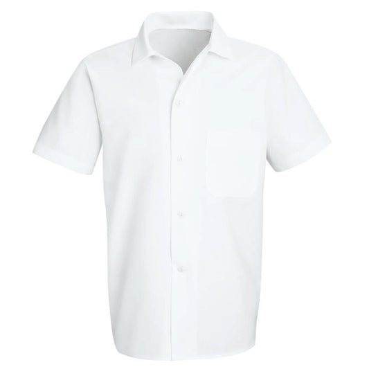 Red Kap Button-Front Cook Shirt