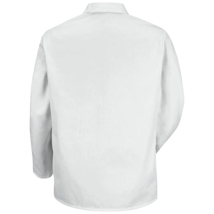 Red Kap Gripper-Front Short Butcher Coat with Pockets