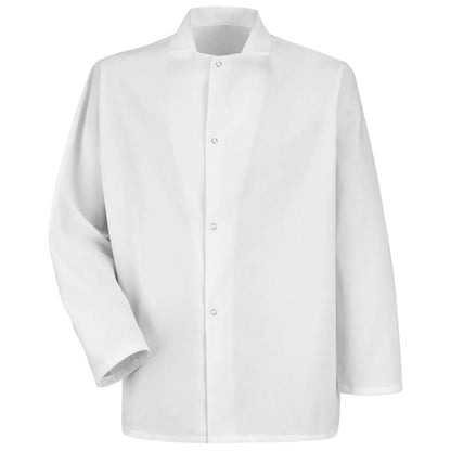 Red Kap Gripper-Front Short Butcher Coat