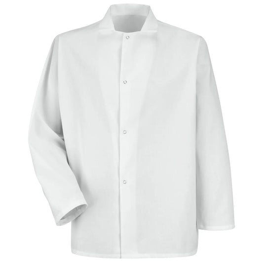 Red Kap Gripper-Front Short Butcher Coat