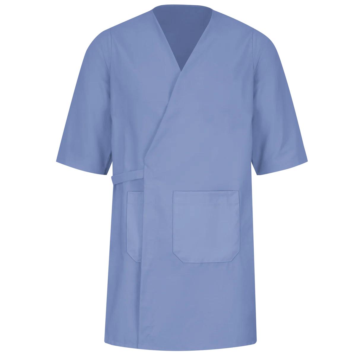 Red Kap Collarless Butcher Wrap with Pockets