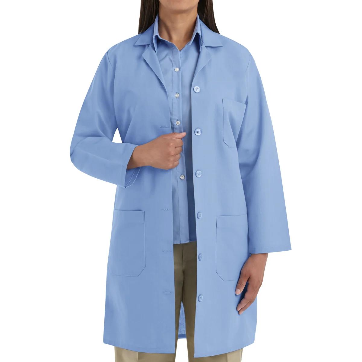 Red Kap Button-Front Lab Coat